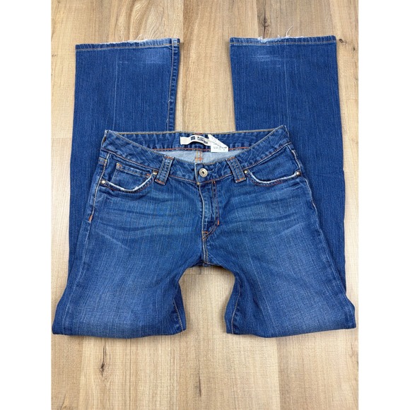 GAP Pants - Vintage Y2K Gap Curvy Low Rise Jeans Blue Flare Denim 315229-00-1 Size 8 Reg